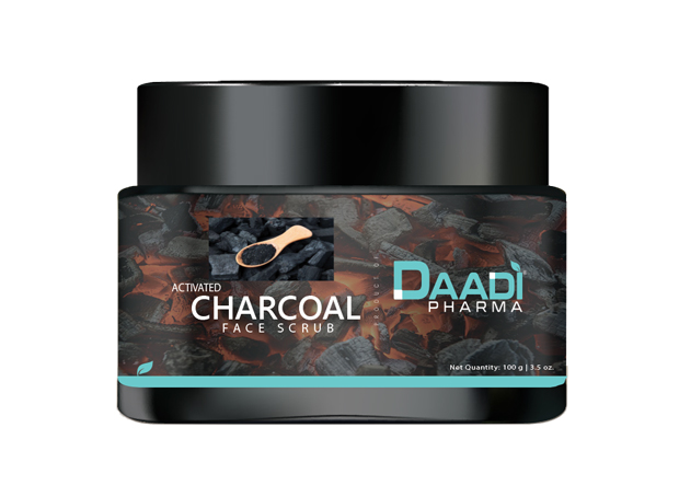 Activate Charcoal Face Scrub Promotes A Natural Glow 100 Ml 0516