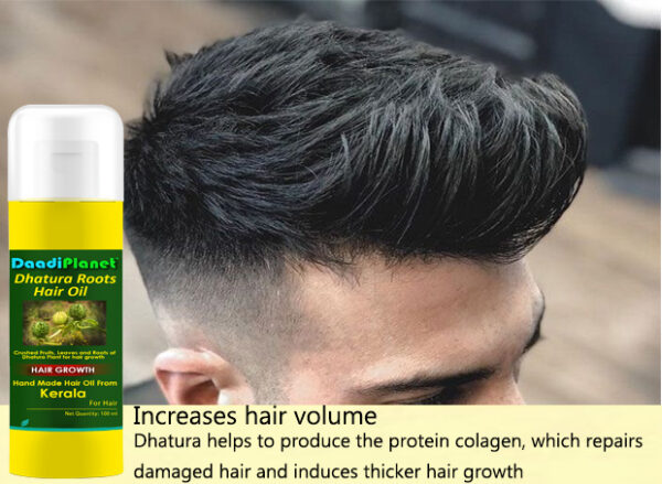 Dhatura Roots: The Ayurvedic Secret Hair Oil for Growth - 100 ML
