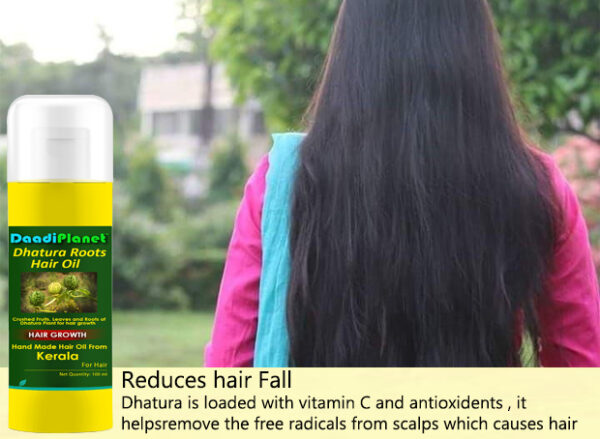 Dhatura Reduces Hair Fall