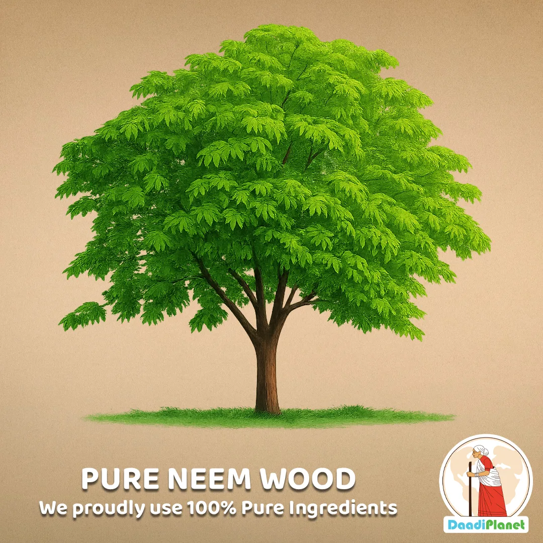 Neem Wood Massager Comb - Image 3
