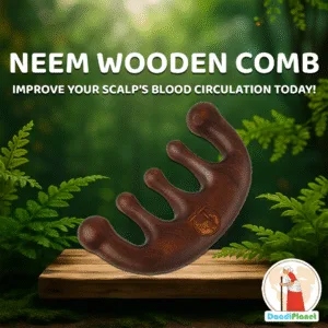 Neem Wood Massager Comb