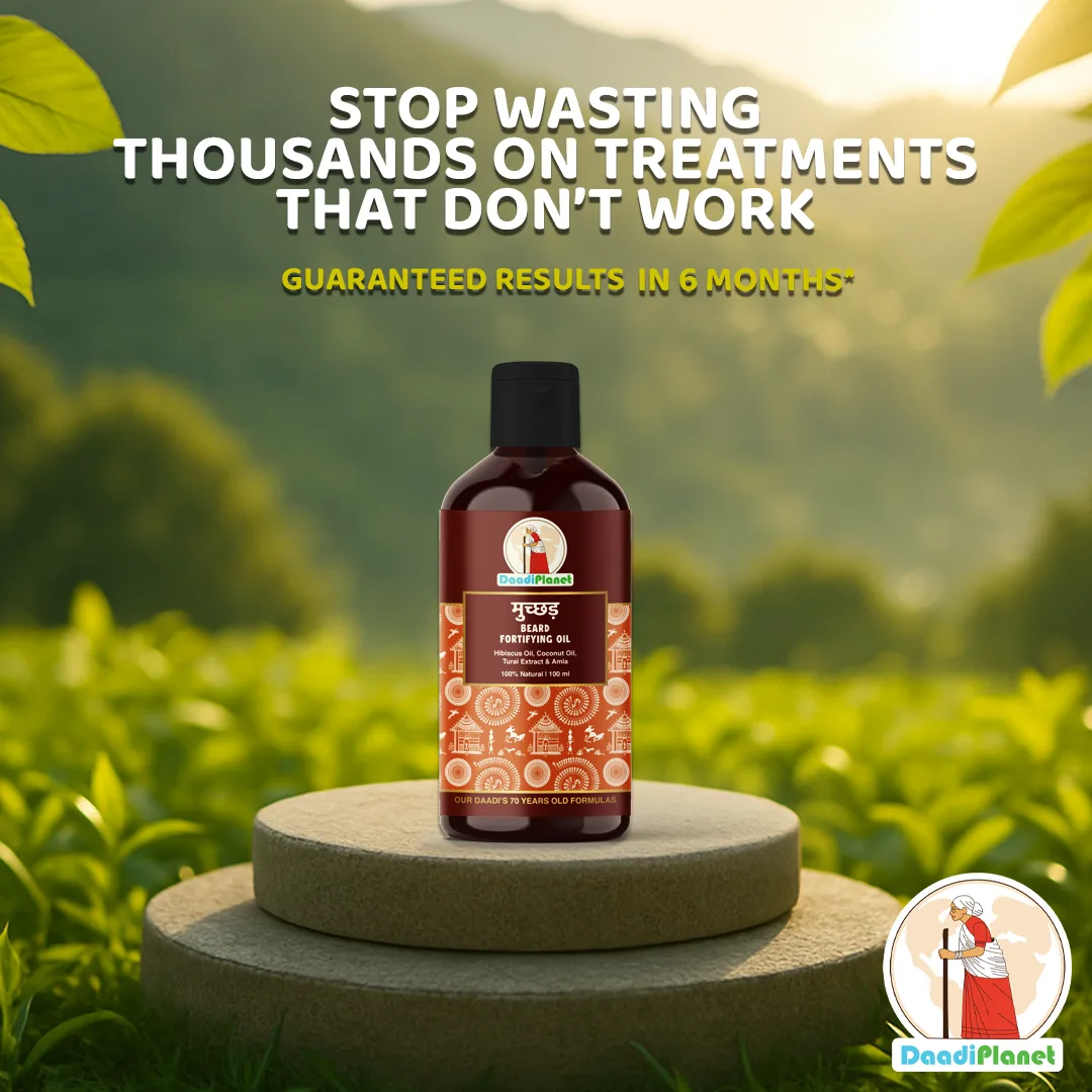 Muchchhad (Beard Fortifying Oil) - Image 4
