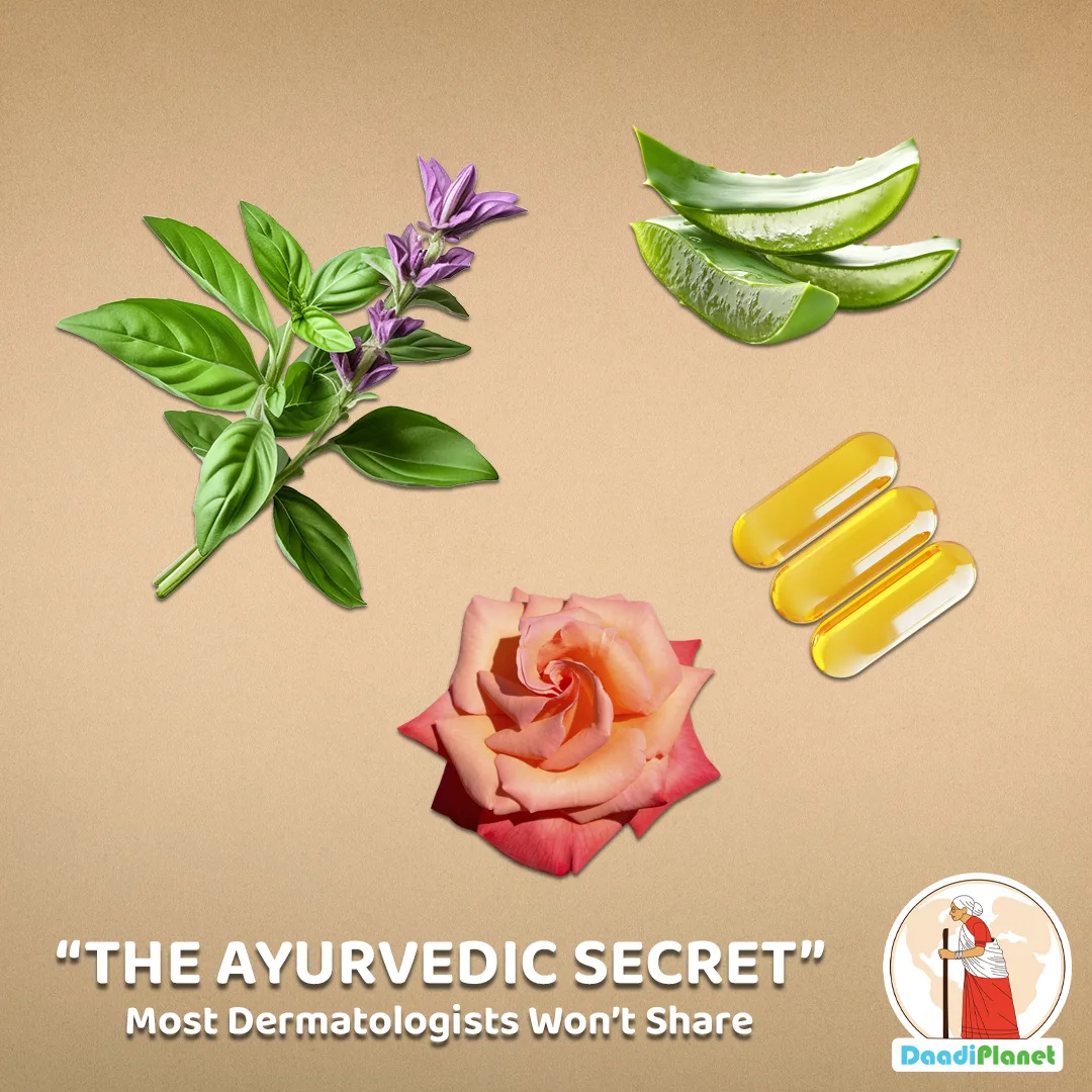Twacha (Tulsi) Face Serum For Anti-Ageing & Skin Brightening - Image 3